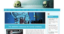 Desktop Screenshot of definitivehuman.com